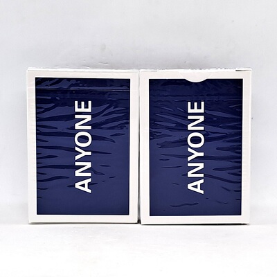 美國原裝進口 Cap Logo (Navy) ANYONE 花切收藏 撲克牌