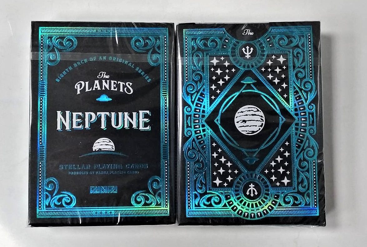 美國進口 The Planets NEPTUNE 行星与恒星系列 海王星 撲克牌图片