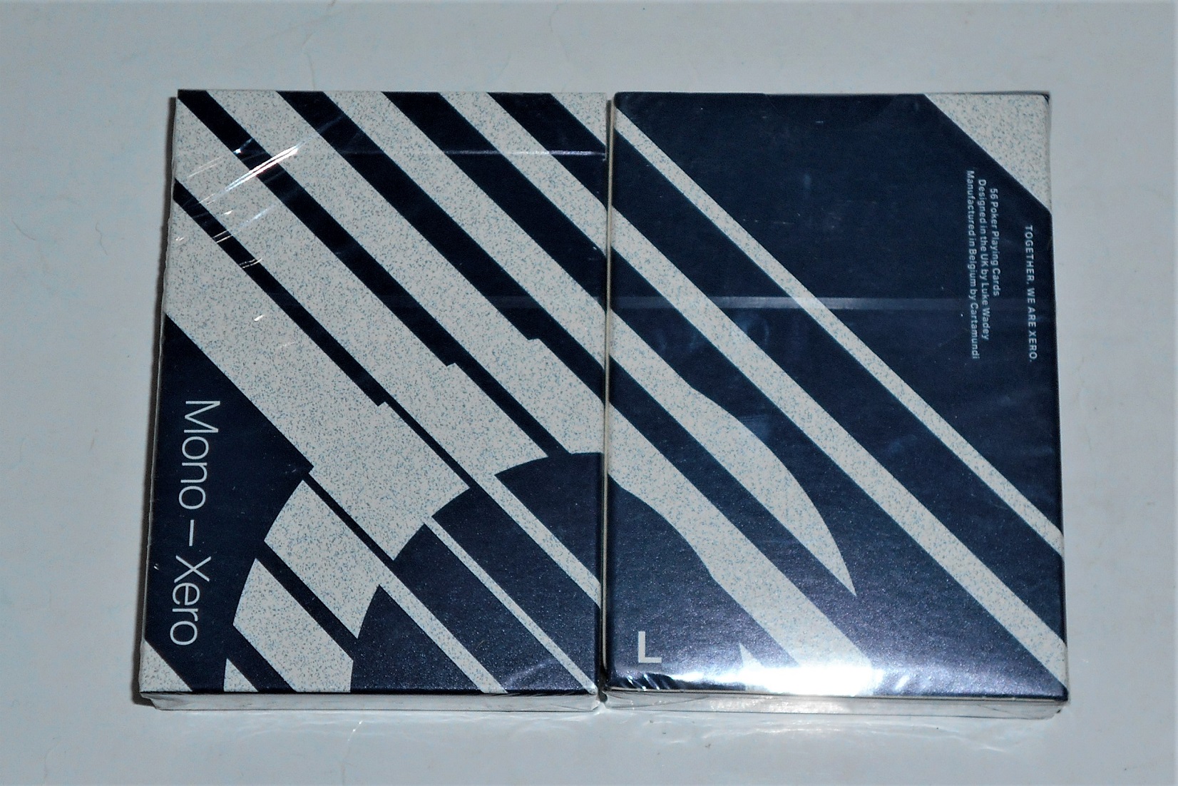 美國原裝進口 Mono Xero 藍 未知源代码 收藏花切 撲克牌