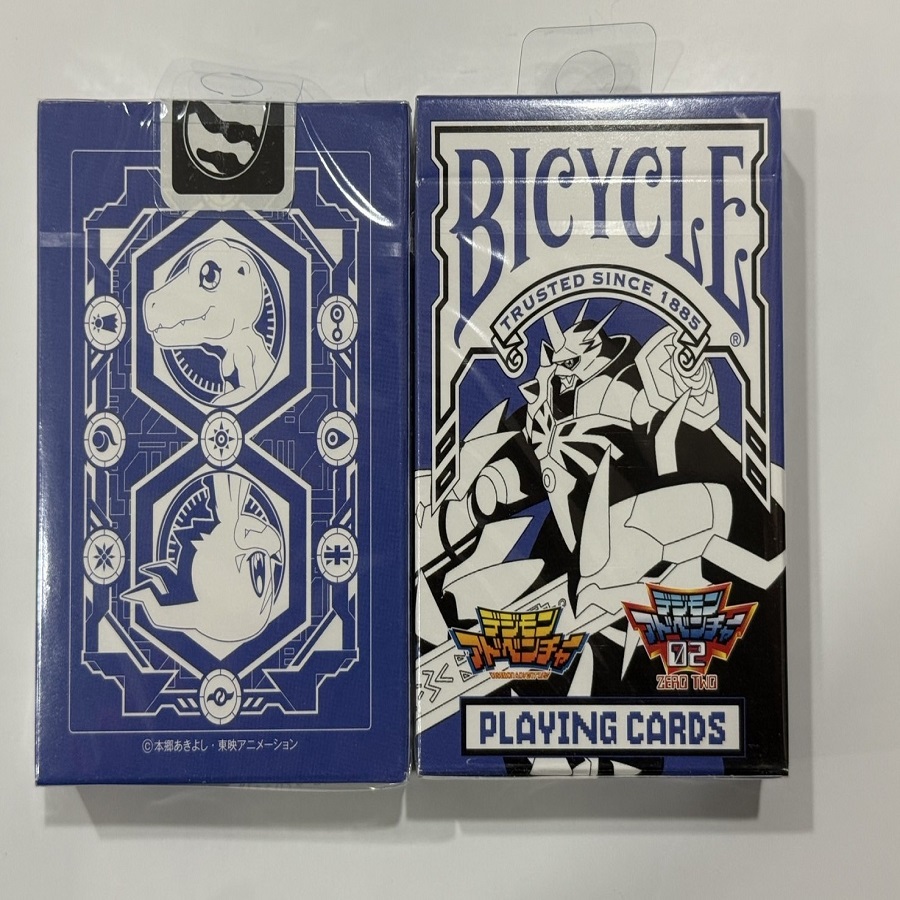 美國原裝進口 BICYCLE DIGIMON 卡通 撲克牌