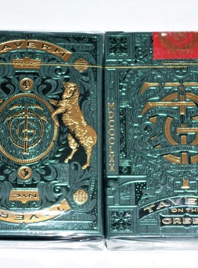 美國原裝進口 T11 Tavern Playing Cards 綠色酒館 限量撲克牌