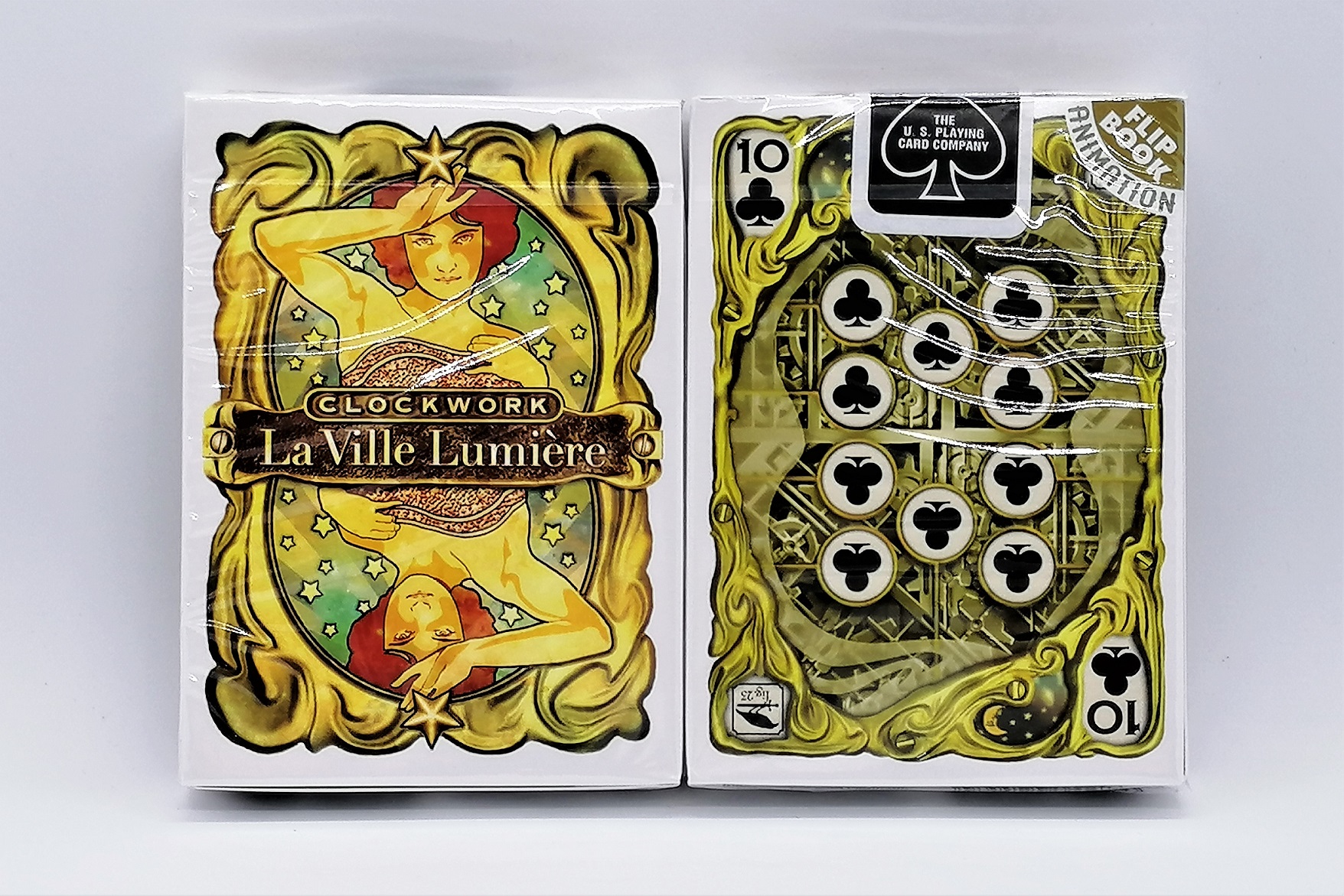 美國進口 Clockwork La Ville Lumiere 钟表城市 收藏限量撲克牌