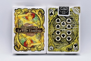 Clockwork 钟表城市 Lumiere 收藏限量撲克牌 Ville 美國進口