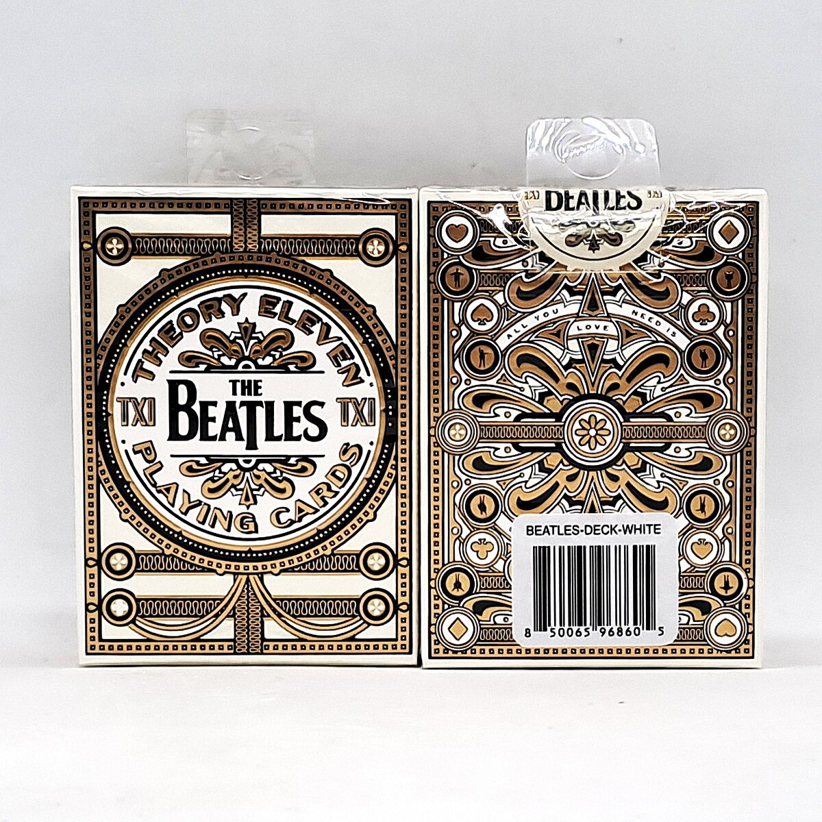 美國原裝進口 The Beatles Special White 披頭四 限量 撲克牌