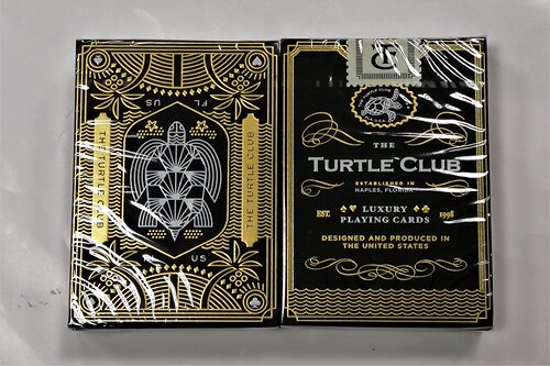 美國原裝進口 The Turtle Club 海龜俱樂部 收藏花切撲克牌