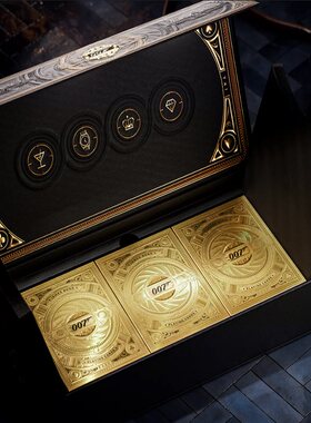 美國原裝進口 T11 007 Special Edition Box Set 收藏 撲克牌