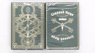 美國進口 CROSSED KEYS 交叉鑰匙 記號牌 花切收藏 撲克牌