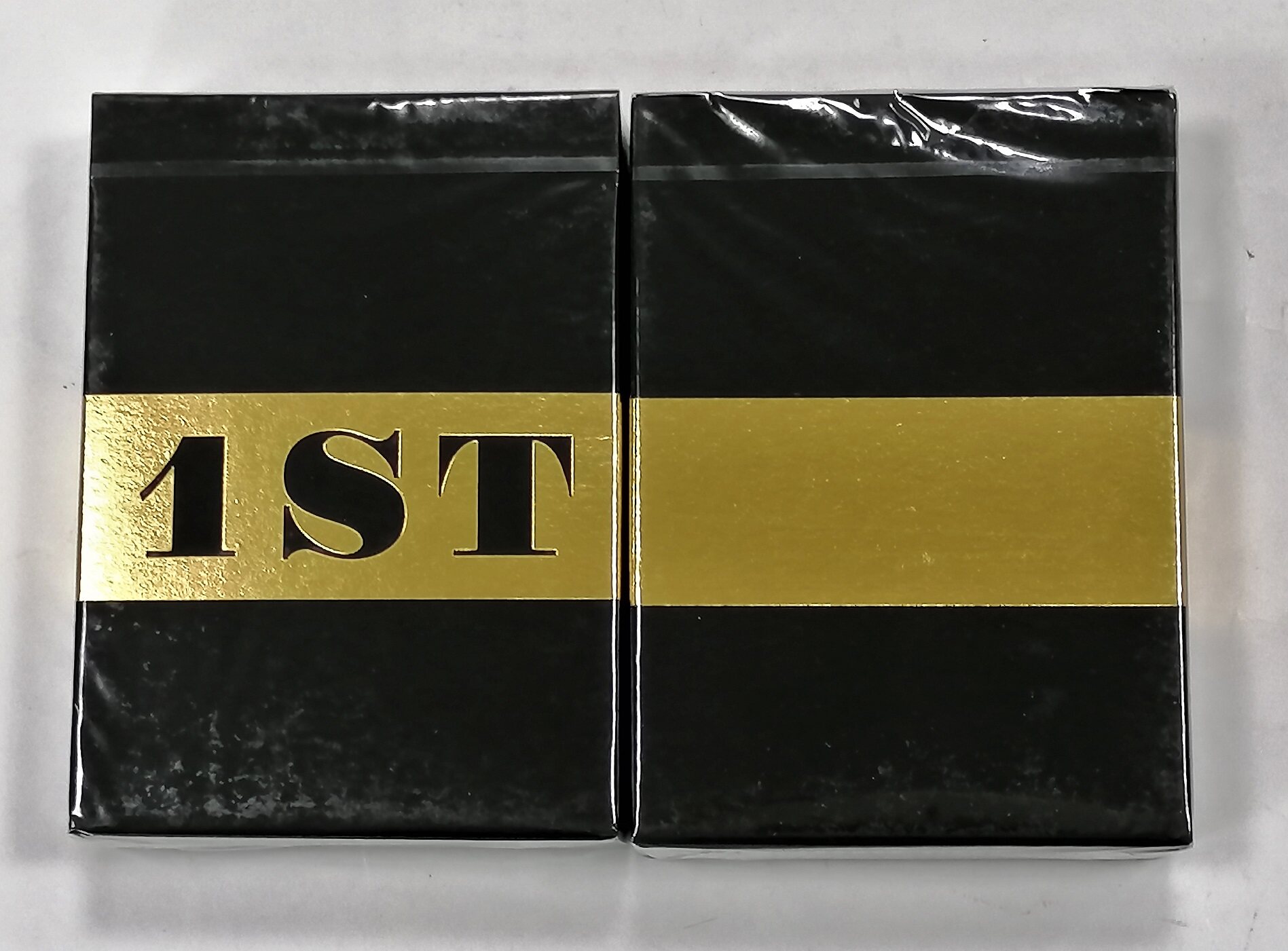 美國原裝進口 CHRIS RAMSAY 1st V2  黑金 Playing Cards 撲克牌