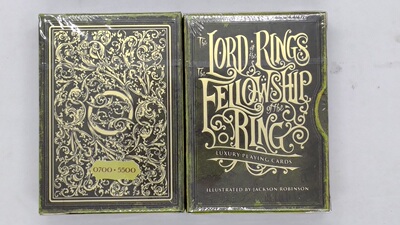 美國原裝進口 Kickstarter Exclusive LOTR Deck 指環王 撲克牌