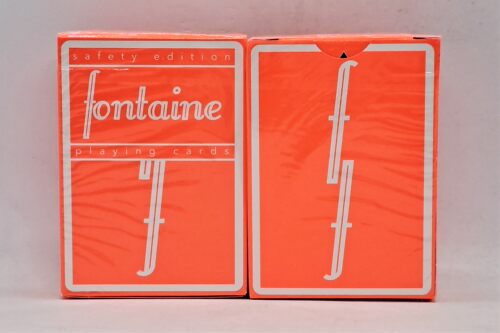 美國原裝進口 Fontaine: Safety 方丹 花切收藏 撲克牌