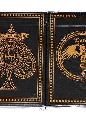 美國原裝進口 Dark Lordz by De'vo 平紋 紫色 花切收藏 撲克牌