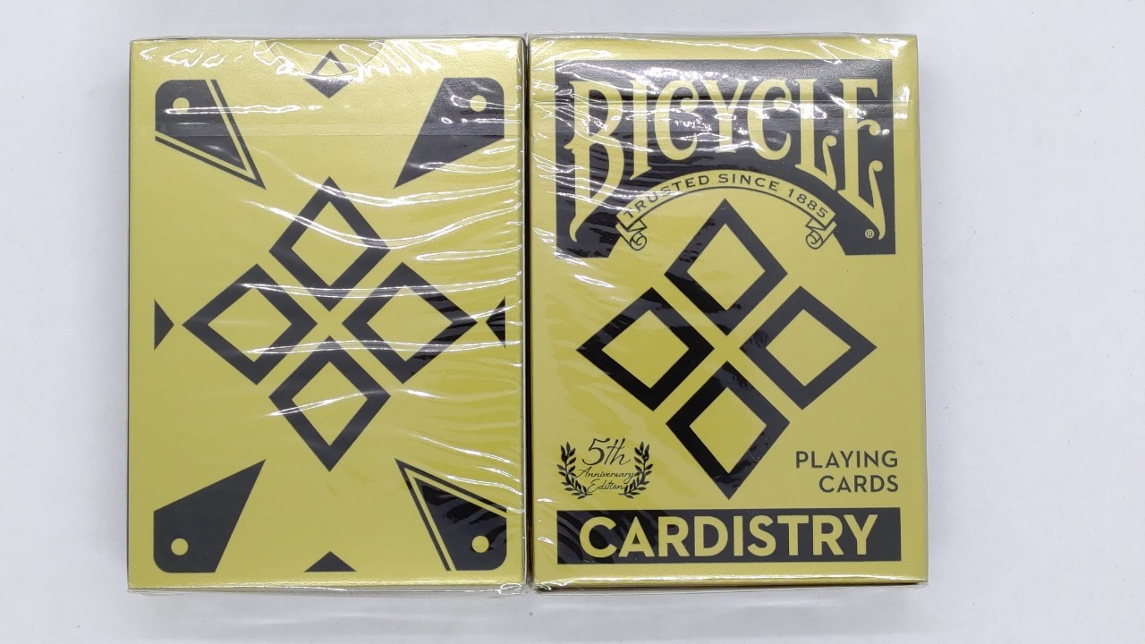 美國進口 Bicycle 5th Anniversary Cardistry Gold 花切 撲克牌