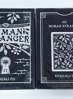美國原裝進口 SVNGALI 07: Human stranger 花切收藏 撲克牌