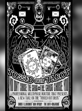 美國進口 TOSSED OUT TAROT (Tossed Out Deck) 拋擲塔羅 撲克牌