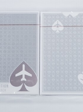 美國原裝進口 LOUNGE in Jetway 貴賓室 銀色 花切收藏 撲克牌