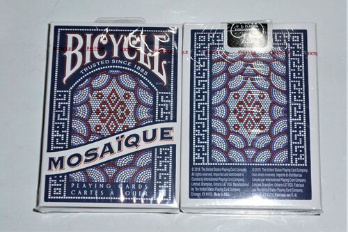 美國原裝進口 Bicycle Mosaique Playing Cards 馬賽克 撲克牌