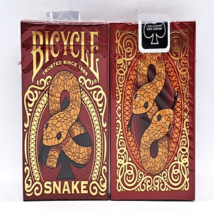 美國原裝進口 BICYCLE SNAKE 蛇 十二生肖 收藏 撲克牌