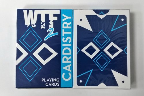 美國原裝進口 WTF Cardistry 2 Spelling 蓝色 花切 限量撲克牌