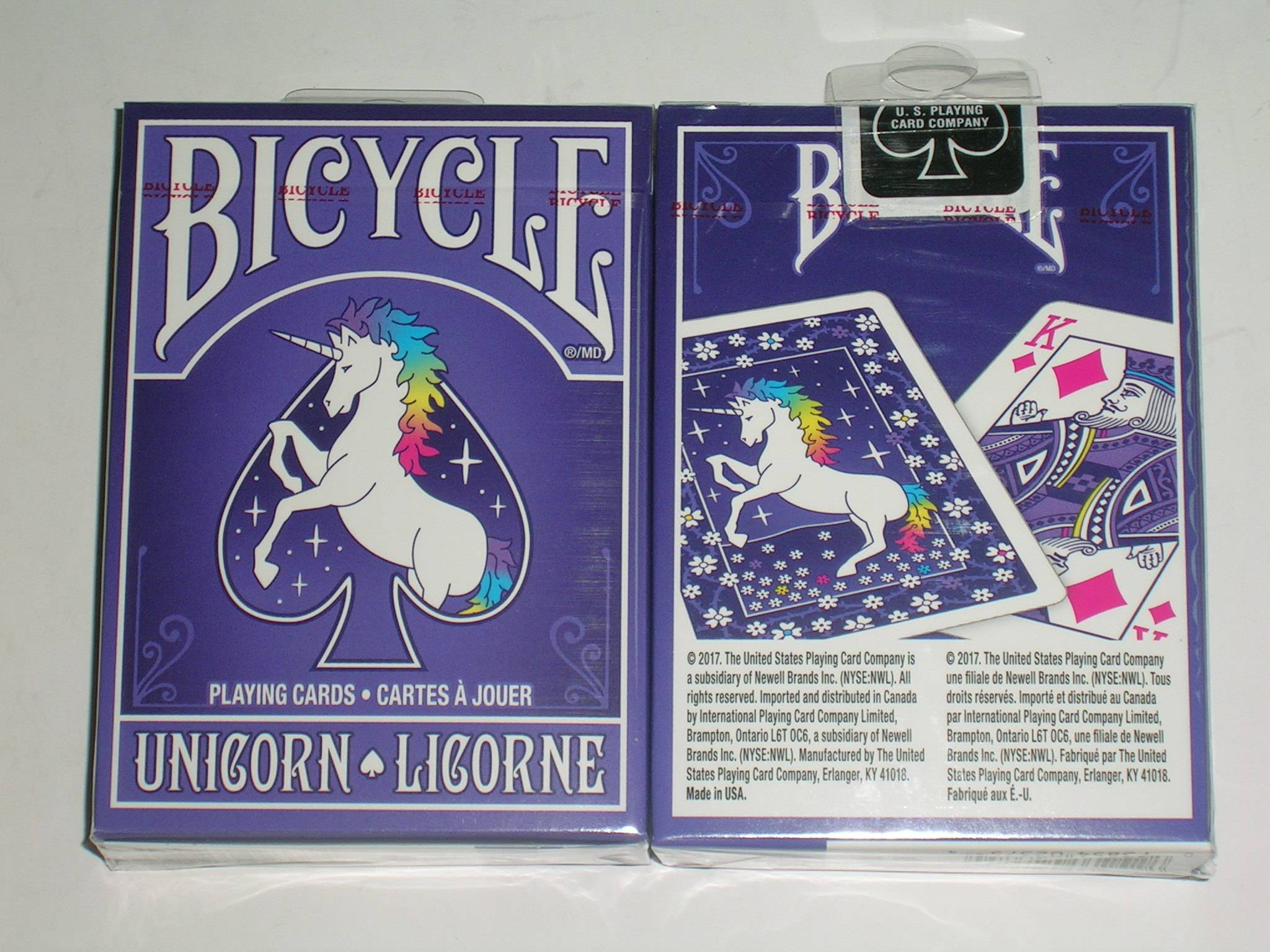 bicycle unicorn retail 2018 national deck 独角兽 撲克牌