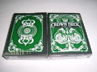 美國進口 Green Crown Deck(绿皇冠)V2 凸字版 撲克牌