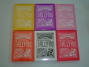 Tally Ho Rose 反色 扇背 tallyho 限量 撲克牌