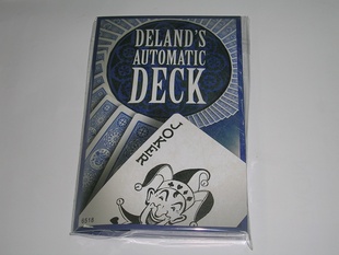 美國原裝進口 Deland's Automatic Deck 記號撲克牌 附英文說明書