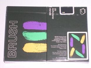美國原裝進口 Brush playing cards刷子 北欧花切组合 DG出品