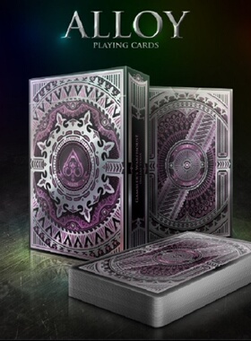 美國原裝進口 Alloy Amethyst 紫 playing cards 收藏撲克牌