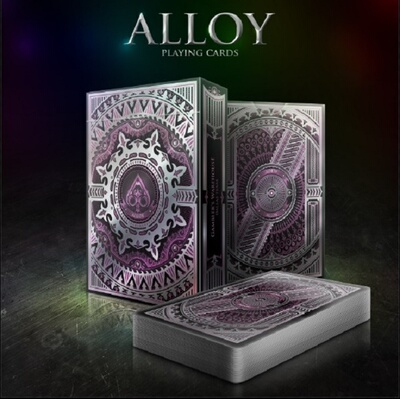 美國原裝進口 Alloy Amethyst 紫 playing cards 收藏撲克牌