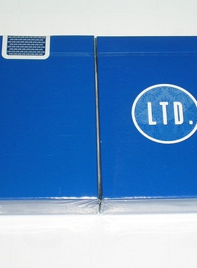 美国原裝進口 Ellusionist 扑克牌 LTD blue 蓝色