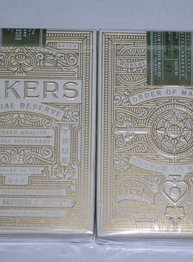 (包郵) 美國正品 Makers Playing Cards 白色 制造者 限量撲克牌