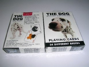 [絕版OHIO]美國原裝進口 Bicycle The Dog 大頭狗 可愛 撲克牌