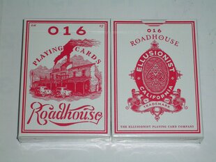 美國原裝進口 Ellusionist ROADHOUSE 紅色 016 旅館撲克牌