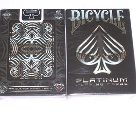 美國原裝進口 Bicycle Platinum Deck 鉑金單車撲克牌(絕版)