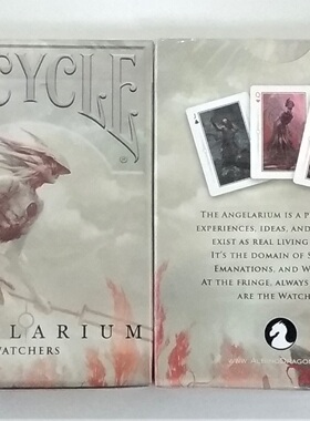 美國 Bicycle Angelarium Trilogy watchers 天使三部曲撲克牌