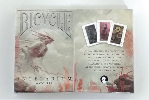 美國 Bicycle Angelarium Trilogy watchers 天使三部曲撲克牌