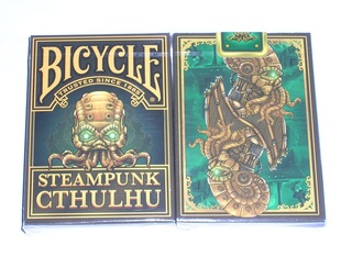 美國原裝進口 Bicycle Steampunk Cthulhu 紀念撲克牌