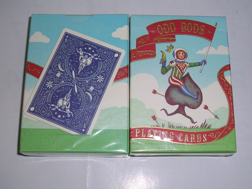 美國進口 DD Odd Bods Playing Cards 怪咖撲克牌