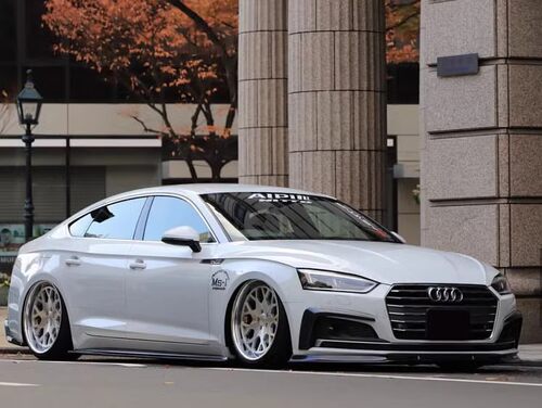 日本製 Alpil 奥迪 S5/A5 S-Line 小包围 改装前后唇  风刀 侧裙
