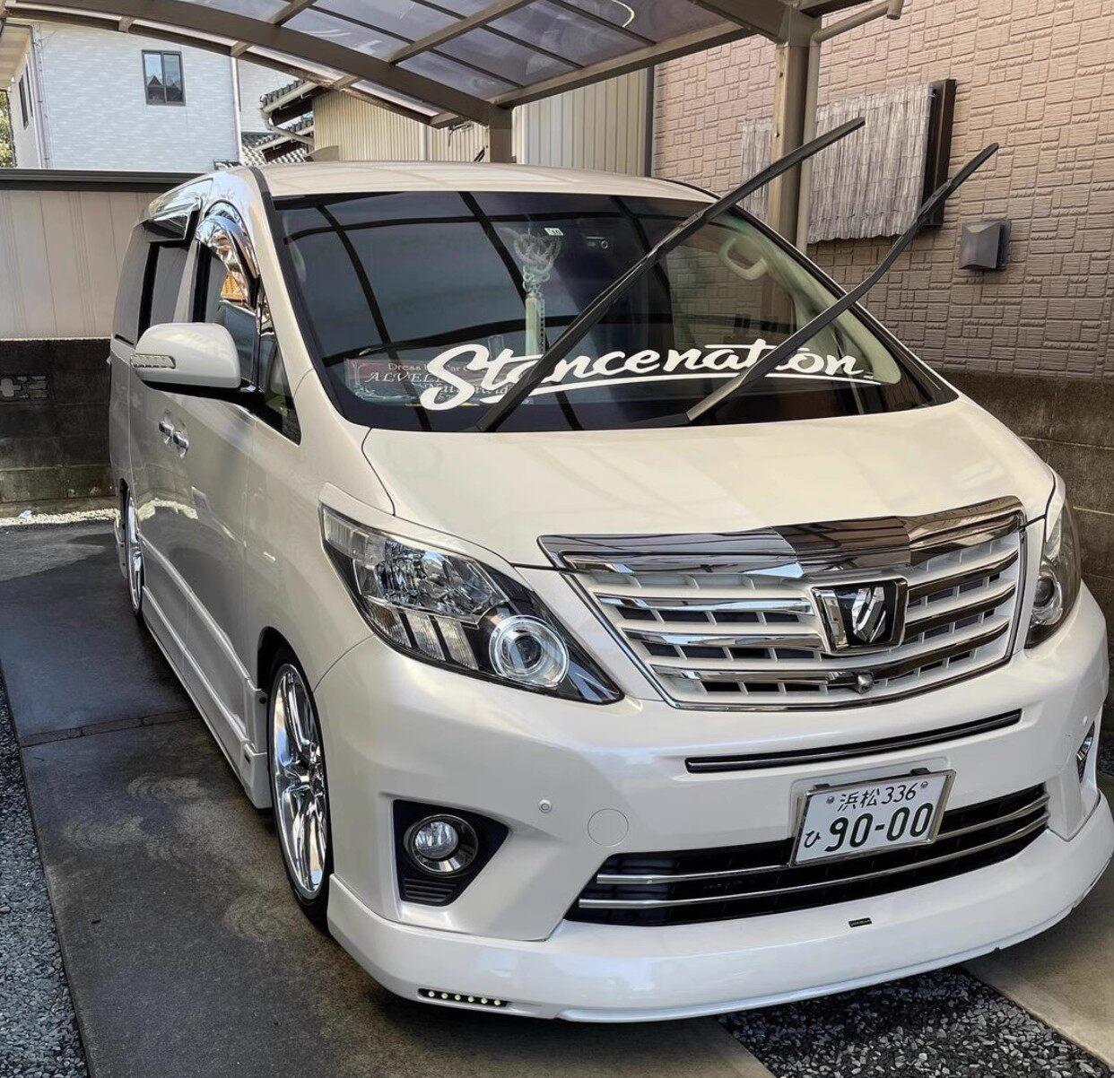 Mz SPEED 20 埃尔法 S 改装大包围 ZEUS 前唇 侧裙后唇 尾翼 排气