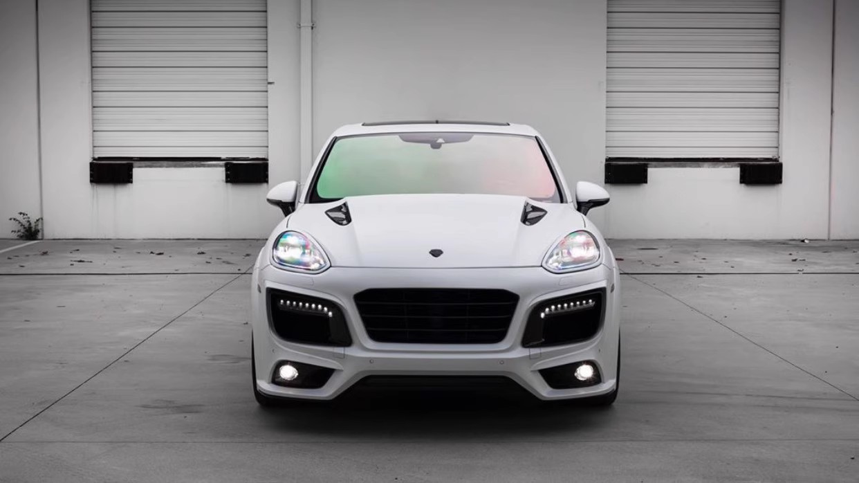 TECHART 保时捷 卡宴 958.2  Magnum 宽体大包围 机盖 尾翼
