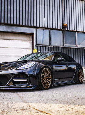 SR66 Panamera 970.2 保时捷 帕拉 梅拉帕美 改装宽体包围 前后杠