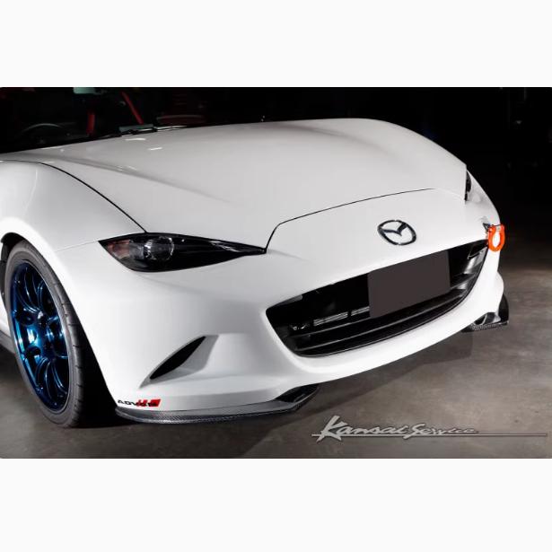Kansai MAZDA  ND5RC 马自达 MX5 碳纤维包围 改装 前唇 侧裙尾翼
