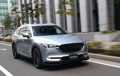 马自达CX8运动包围改装前唇尾翼