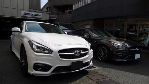 IMPUL 英菲尼迪 Q70运动大包围 Y51改装 前杠 后杠 中网  叶子板