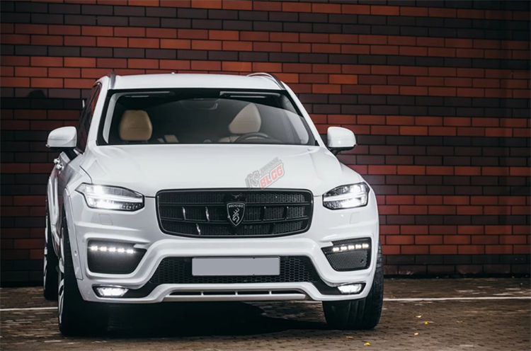 moose volvo 沃尔沃 xc90 大包围 保险杠 改装 前后杠 中网 轮眉