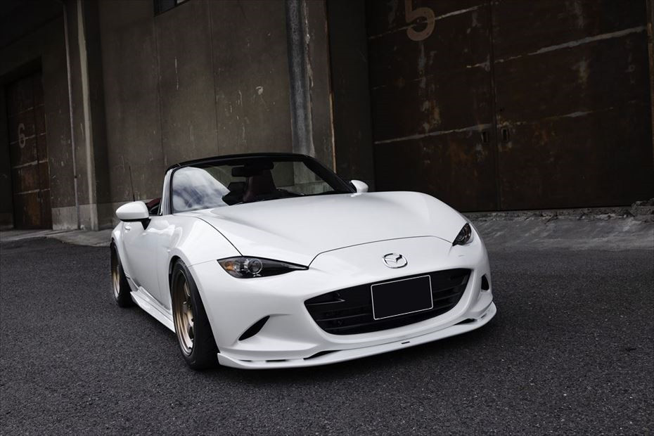 马自达MX5碳纤维包围前唇后唇