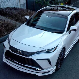 toms HARRIER MXUA80系 凌放包围改装前唇后唇侧裙雾灯框中网排气