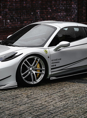 Rowen Ferrari 458 法拉利 458 小包围 改装 狼炎前唇 后唇 尾翼