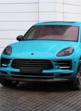 Topcar 保时捷 MACAN 宽体大包围 改装 前唇 后唇 轮眉 尾翼